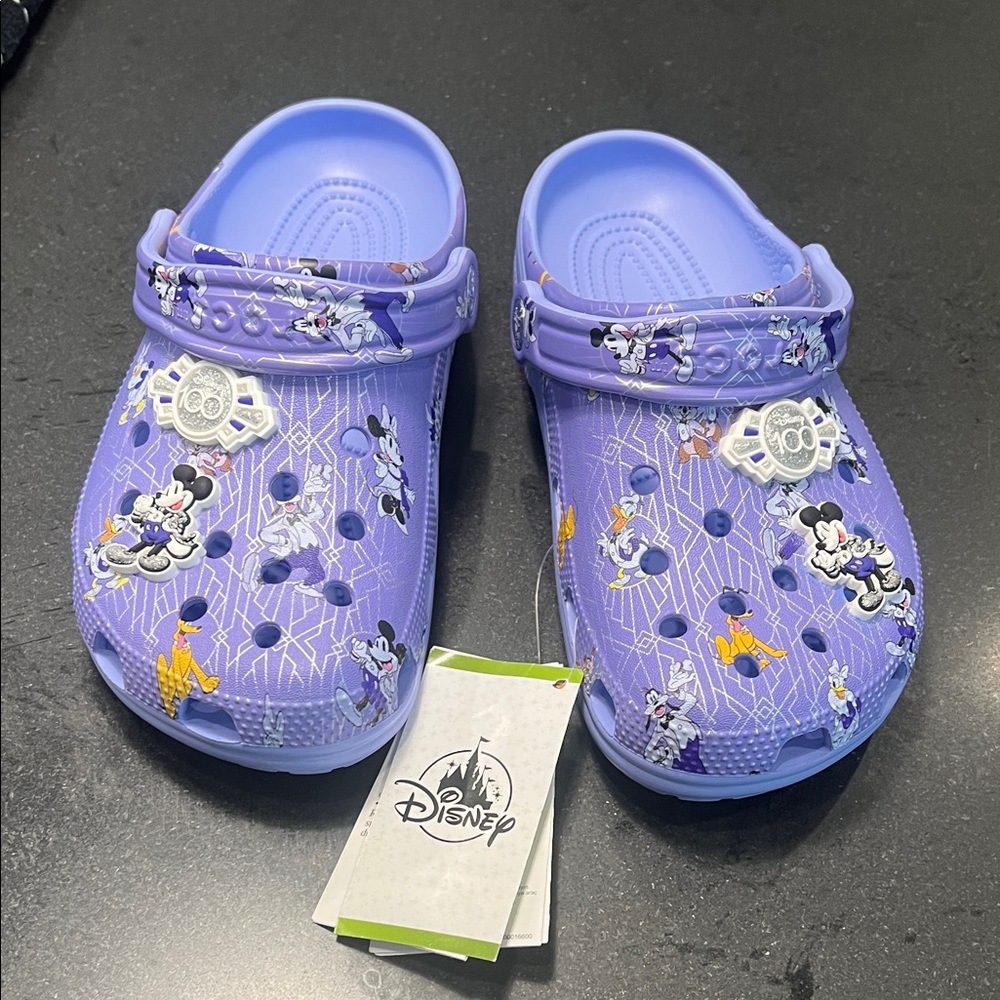 Disney 100 Crocs NWT